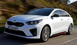 kia proceed gt prototype tracking front