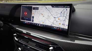 BMW i4 facelift - screen
