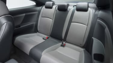 Honda Civic Coupe revealed - rear seats