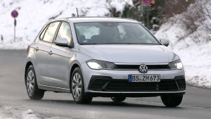 Volkswagen Polo hatchback spied 