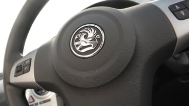 Vauxhall Corsa steering wheel