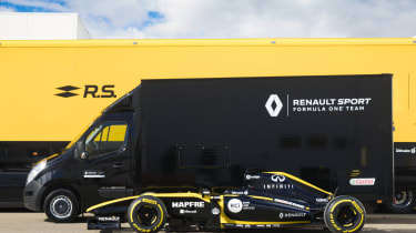 Renault Master F1 conversion - F1 side