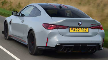 BMW M4 CSL - rear tracking