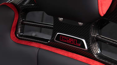 BMW M4 CSL - seat detail