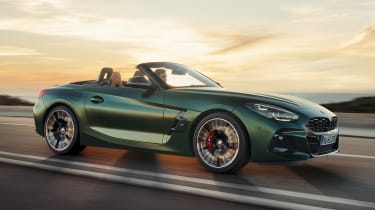 BMW Z4 manual - front action