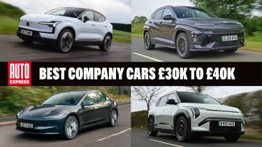 Best company cars £30k to £40k - header image