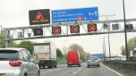 M6 motorway traffic