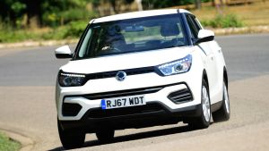 Used SsangYong Tivoli - front cornering