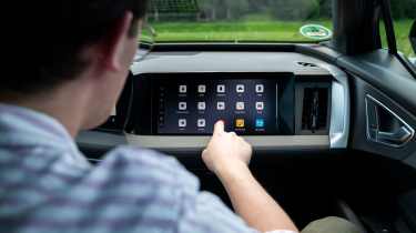 Audi Q4 e-tron Sportback - screen