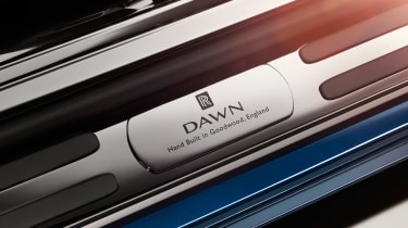 Rolls-Royce Dawn convertible plate