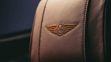 Morgan Supersport - seat detail
