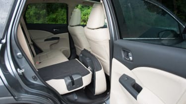 Honda CR-V rear seat folded