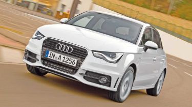 Audi A1 Sportback 1.6 TDI front cornering