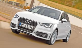 Audi A1 Sportback 1.6 TDI front cornering