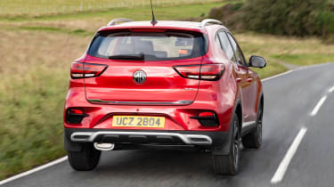 MG ZS - rear tracking