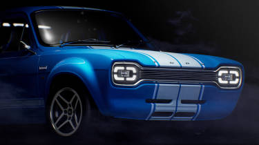 Boreham Motorworks Continumod Ford Escort Mk1 RS - headlights