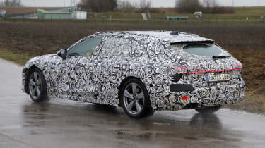 Audi A7 Avant - rear quarter tracking 