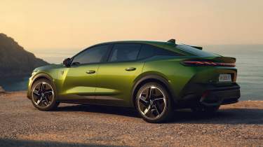 Peugeot E-408 facelift - rear static