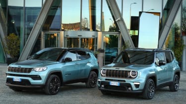 Jeep Renegade and Compass e-Hybrids