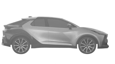 丰田小型SUV专利图像-侧对右
