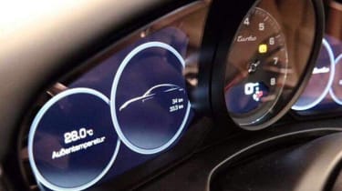 New Porsche Panamera - leaked dials