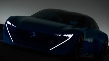 Peugeot Instinct concept - car dark