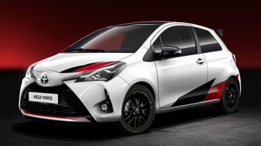 Toyota Yaris official hot hatch 2017 - front quarter