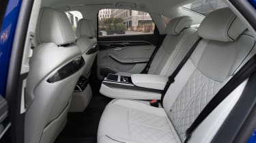 Audi S8 - rear seats