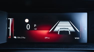 Vauxhall Vivaro Electric - dashboard screen