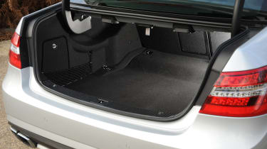 Mercedes E63 AMG boot