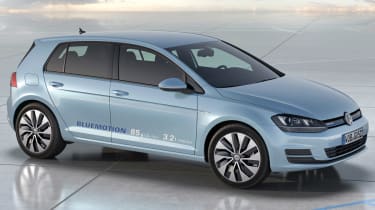 Volkswagen Golf BlueMotion concept side