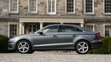 Audi A3 Saloon in action 