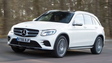 Mercedes GLC 350d 2017 - front tracking