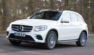 Mercedes GLC 350d 2017 - front tracking