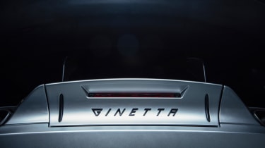 New Ginetta supercar rear end