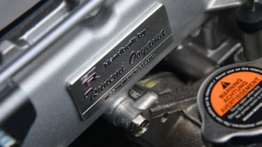 Nissan GT-R 2013 engine close up
