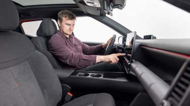 Alastair Crooks in the Hyundai Ioniq 3