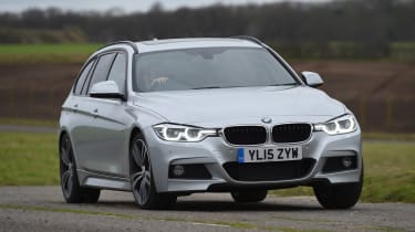 BMW 3 Series Touring - front cornering