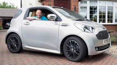 Searching for the Aston Martin Cygnet - front quarter