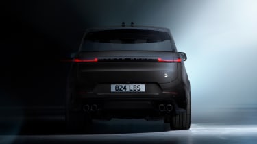 Range Rover Sport SV Ultimate black rear