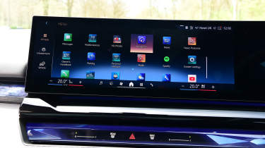 BMW 5 Series - infotainment screen