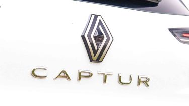 Renault Captur - tailgate badge detail