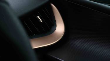 Cupra Tavascan –  air vent trim detail
