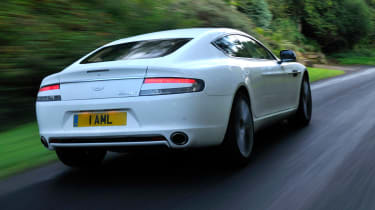 Aston Martin Rapide rear tracking