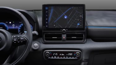 New Toyota Yaris - touchscreen