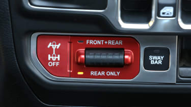 New Jeep Wrangler Rubicon - buttons