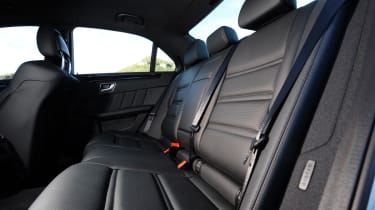 Mercedes E63 AMG rear seats