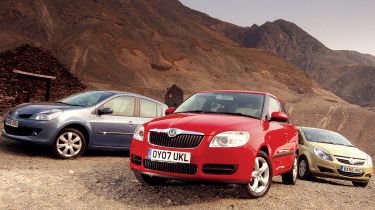 Skoda Fabia group test