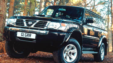 Front view of Nissan Patrol