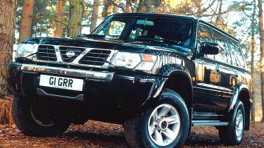 Front view of Nissan Patrol